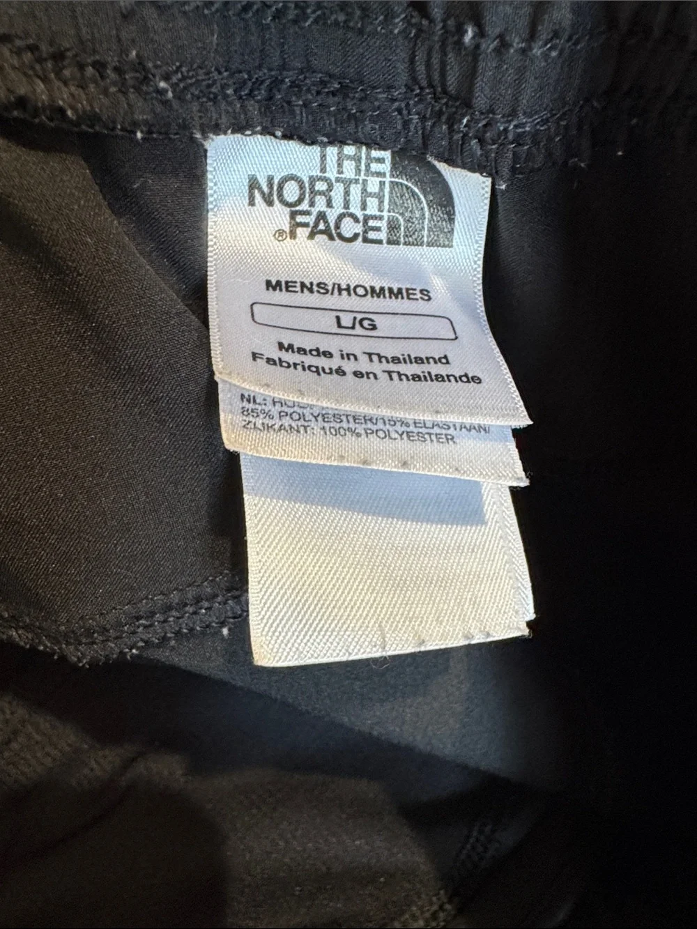 The North Face Black Zipper Hem Track Pants #683
